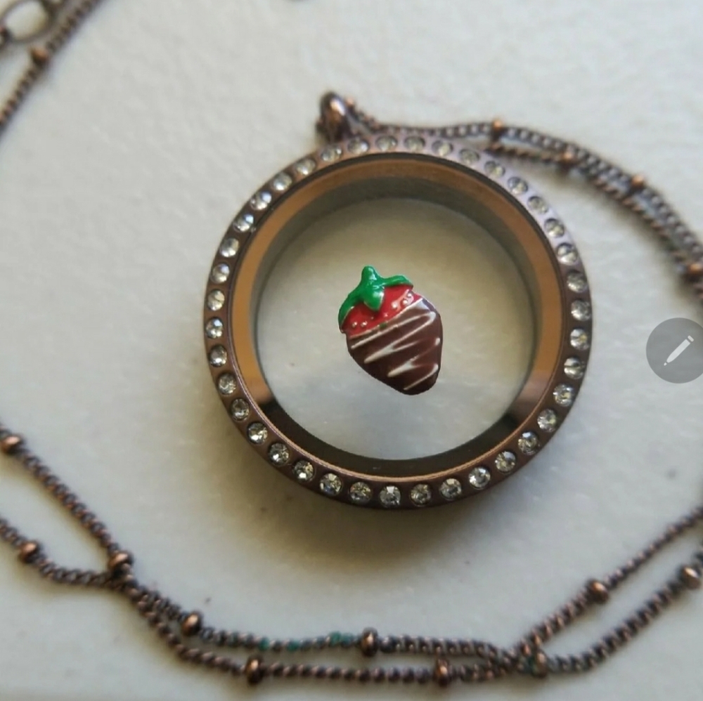 2012 chocolate living lockets set